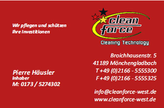 Cleanforce West - Pierre Häusler, Mönchengladbach